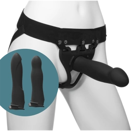 Набор для страпона Doc Johnson Body Extensions - BE Ready - Black (мятая упаковка!!!)