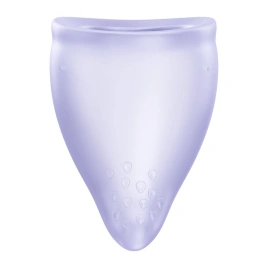 Менструальная чаша Fun Factory FUN CUP SIZE B Purple, многоразовая, диаметр 4,3 см, объем 30 мл
