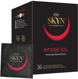 Безлатексні преміум-презервативи SKYN Intense Feel 36 шт (м'яте паковання!!!)