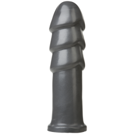 Фалоімітатор для фістингу Doc Johnson American Bombshell B-10 Warhead Gun Metal, діаметр 6,9 см
