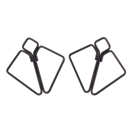 Затискачі для сосків LOCKINK Minimalism Nipple Clamps, сріблясті