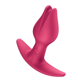 Анальная пробка Fun Factory BOOTIE FEM Raspberry, в виде бутона, диаметр 2,9 см, тонкий ограничитель