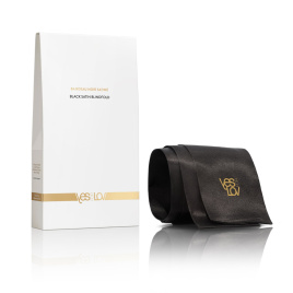  Сатинова пов'язка на очі YESforLOV BLACK SATIN BLINDFOLD (м'яте паковання!!!)