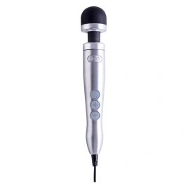 Вибромассажер DOXY Die Cast 3 Silver (Satin), очень мощный, питание 220В, металлический корпус