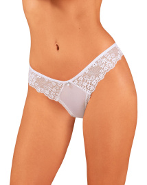 Напівпрозорі трусики Obsessive Heavenlly panties XS/S, відкриті сідниці