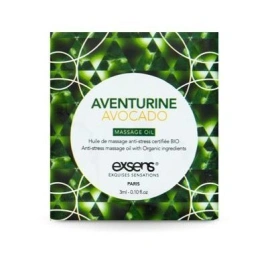 Пробник массажного масла EXSENS Anti-Stress Aventurine Avocado 3мл (срок 06.2026)