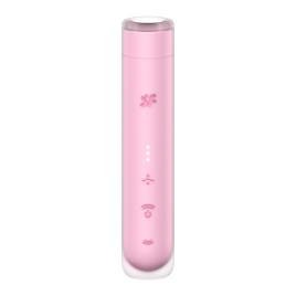 Вакуумний стимулятор Satisfyer First Kiss, технологія 3D Air Pulse, 30 режимів, подвійний силікон