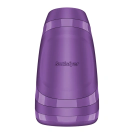 Мастурбатор Satisfyer Men Heat Vibration Battery Series имитатор минета, подогрев и вибрация