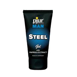 Гель-стимулятор для пеніса pjur MAN Steel Gel 50 мл, з екстрактом паприки та ментолом