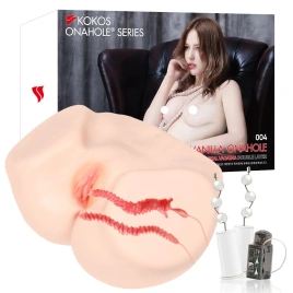 Мастурбатор Kokos 004 Vailla ONAHOLE Real Vagina 2WayPlus с вибрацией и массажем