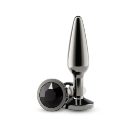 Анальна пробка NS Novelties Rear Assets - Tapered - Medium - Gunmetal - Black