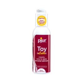 Крем-лубрикант pjur Toy Lube 100 мл, водно-силіконовий, тривале ковзання, підходить для секс-іграшок