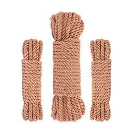 Набор веревок для Шибари Rosy Gold - Bondage Rope Set