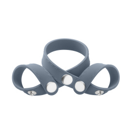 Ерекційне кільце з роздільником мошонки Boners 8-Style Ball Splitter