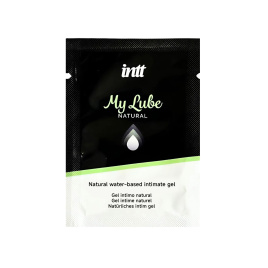 Пробник лубриканта на водній основі Intt My Lube Natural, 2 мл