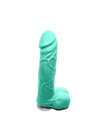 Мыло в форме пениса Чистий Кайф Turquoise size M, крафтовое мыло-член, натуральное