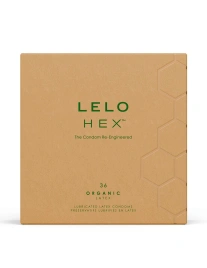 Презервативы LELO HEX Condoms Organic 36 Pack, тонкие и суперпрочные