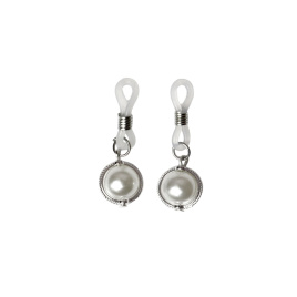 Прикраса на соски Art of Sex - Silver Day, колір білий