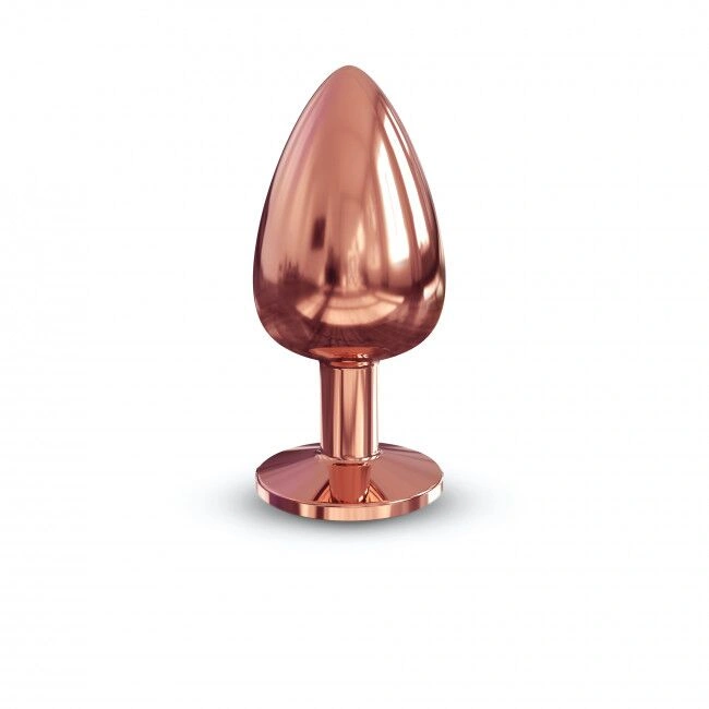 Металлическая анальная пробка с украшением в виде кристалла Dorcel - Diamond Plug L фото 2