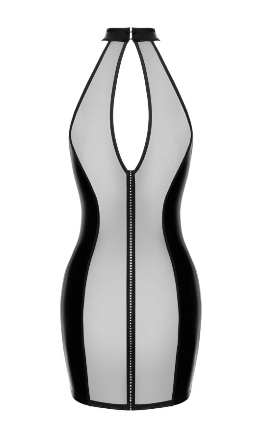 Платье Noir Handmade F370 Luxuria Crystal Sheer Mini Dress S фото 7