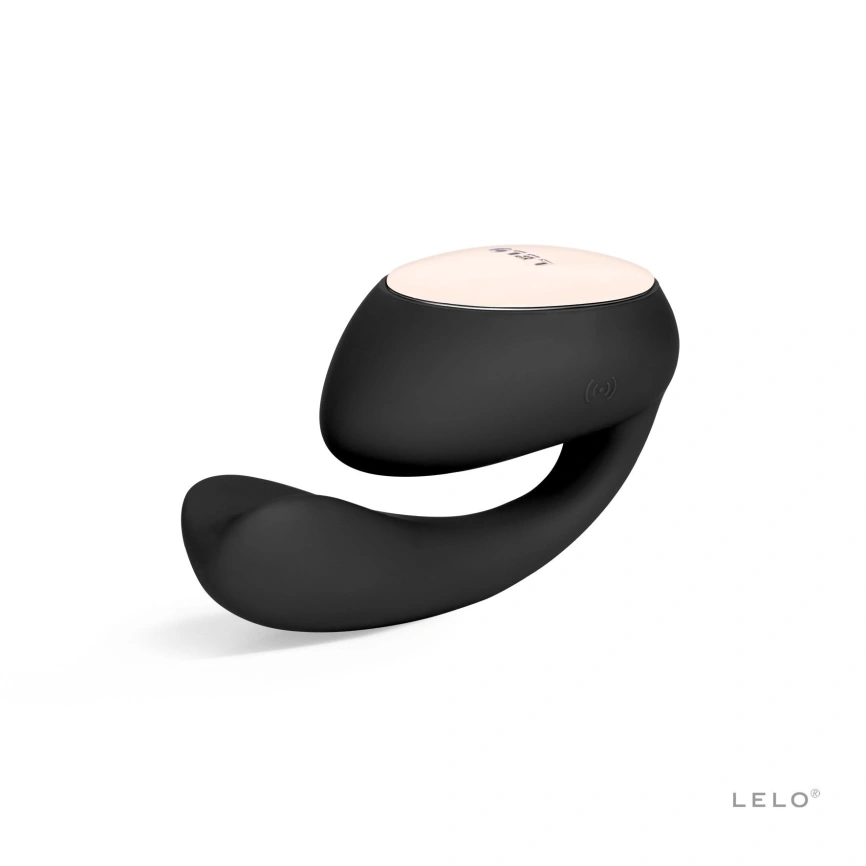 Смарт-вибратор LELO Ida Wave Black, вагинально-клиторальный, технология WaveMotion, 2 мотора фото 2