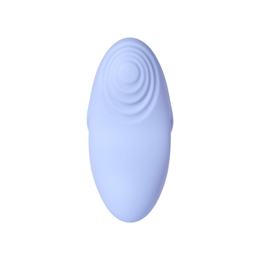 Смарт-вібратор для клітора Svakom Echo 2 Sky Blue, підігрів до 38 °C, знімна насадка на палець фото 5