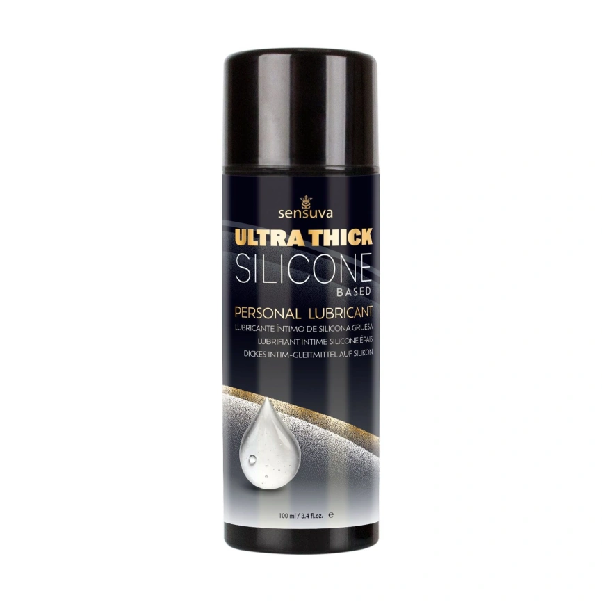 Густая силиконовая смазка Sensuva UltraThick Silicone (100 мл) без глицерина, парабенов и ментола фото 2