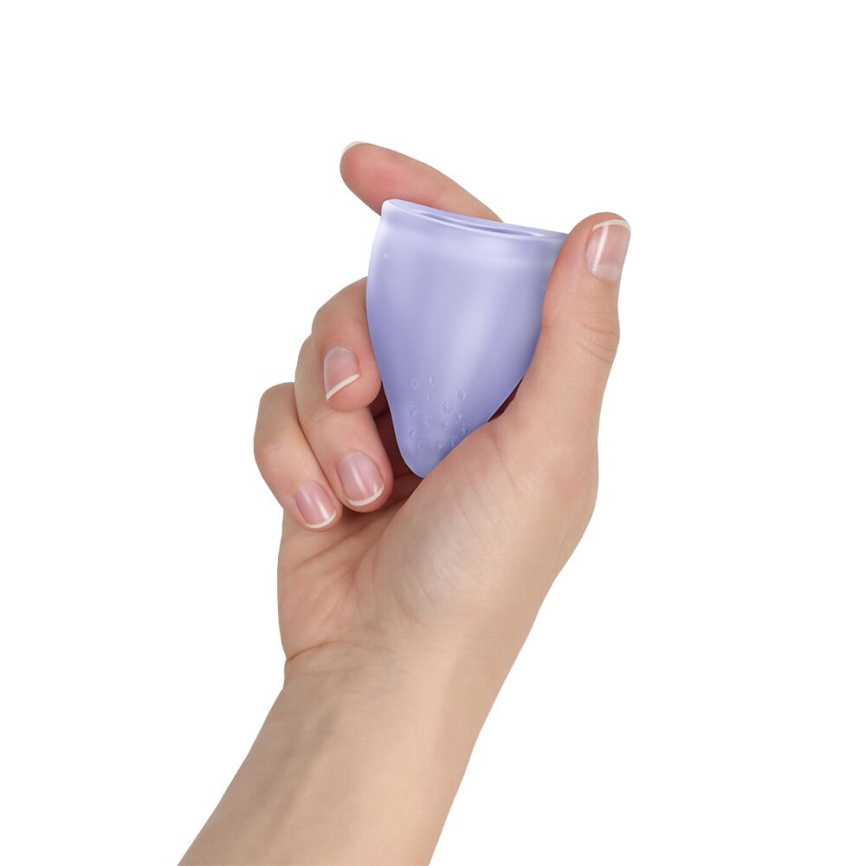 Менструальна чаша Fun Factory FUN CUP SIZE A Purple, багаторазова, діаметр 4 см, об’єм 20 мл фото 4