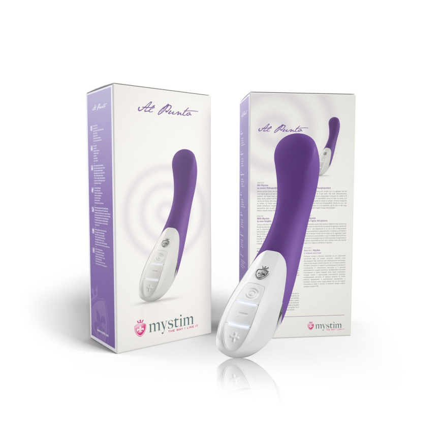 Вібратор Mystim Al Punto Purple (м'ята упаковка!!!) фото 12
