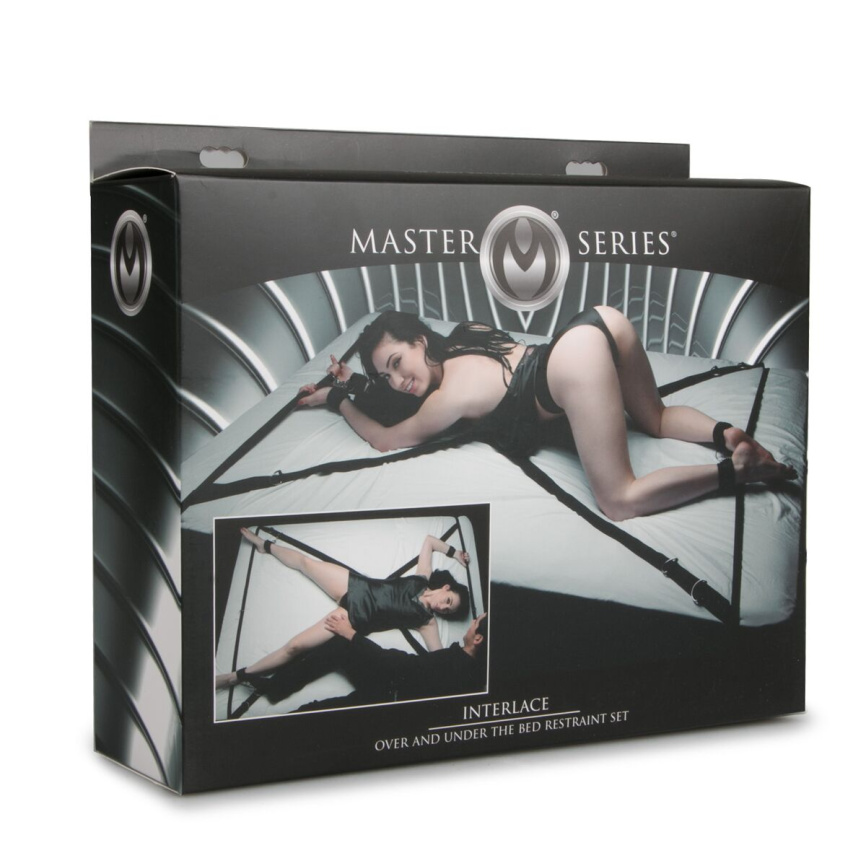 Розтяжка на ліжко Master Series Interlace Bed Restraint Set фото 7