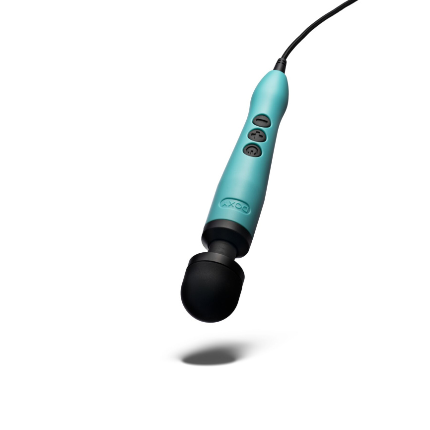 Вібромасажер DOXY3 USB-C Massager TURQUOISE, кабель USB-C, регульована інтенсивність, компактний фото 2