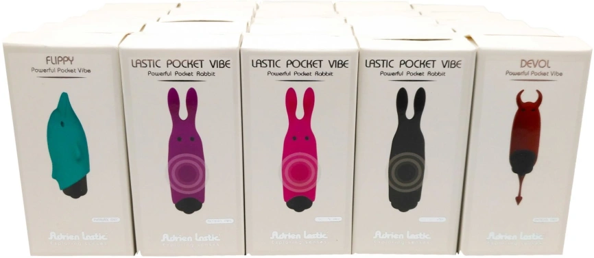 Набор вибраторов Adrien Lastic Pocket Vibe (25 штук) фото 1