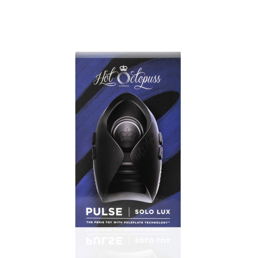 Іграшка для пеніса Hot Octopuss PULSE SOLO LUX, пульсація, використання без рук фото 10