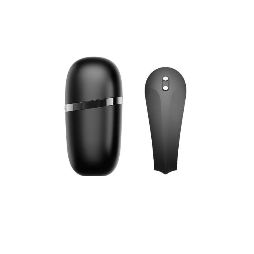 Ерекційне смарт-віброкільце Zalo Apis Obsidian Black, до 4 годин роботи, зарядний кейс фото 9