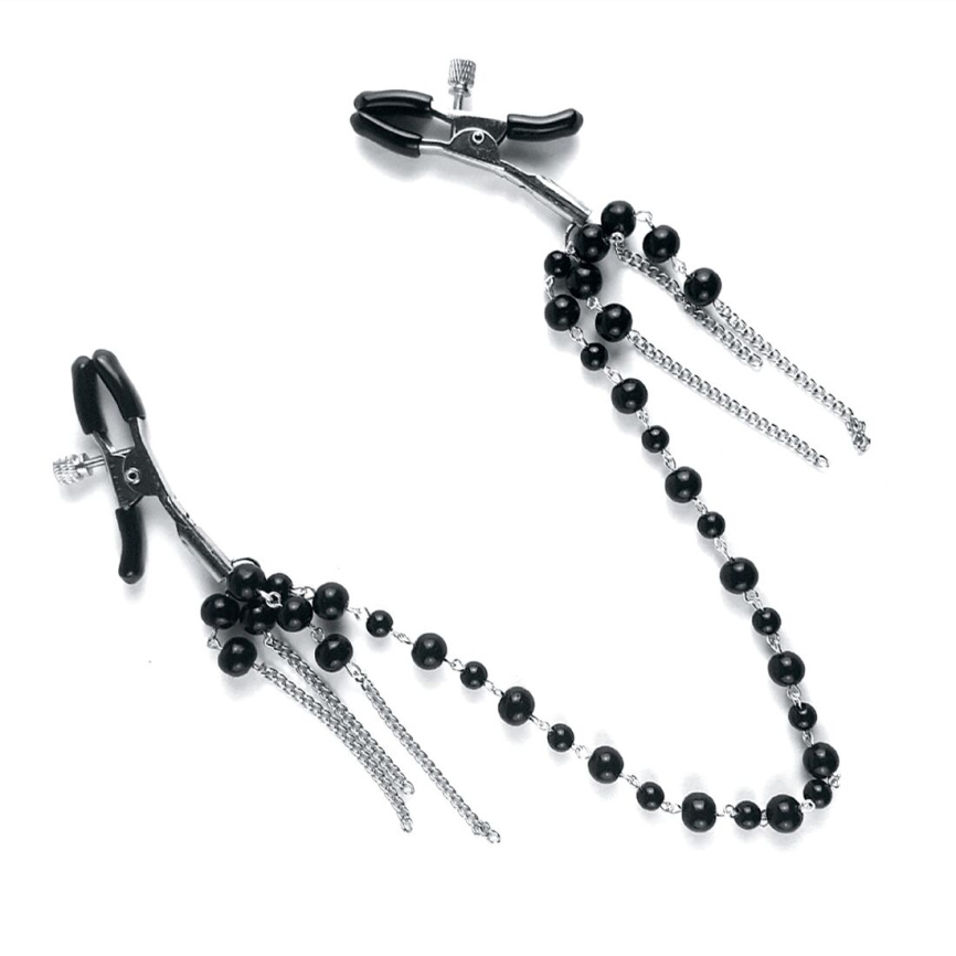 Затискач для сосків Art of Sex - Nipple clamps Afina Black фото 3