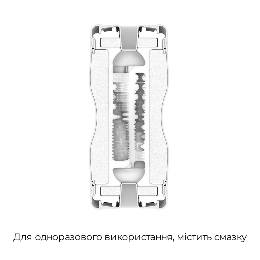 Мастурбатор Tenga Premium Dual Sensation Cup, двосторонній, з двома незалежними каналами фото 6
