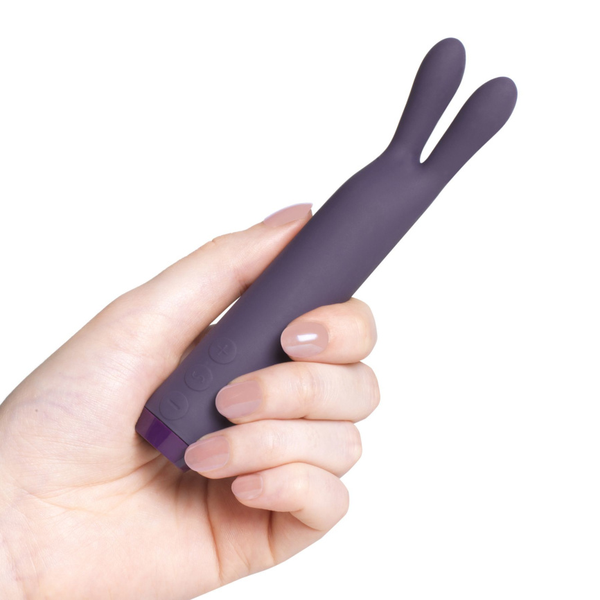 Вібратор з вушками Je Joue - Rabbit Bullet Vibrator Purple, глибока вібрація фото 7