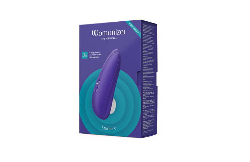 Вакуумний кліторальний стимулятор Womanizer Starlet 3 INDIGO фото 2