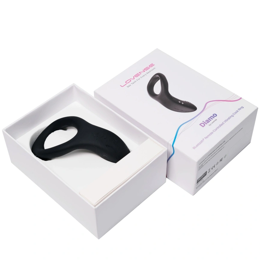 Смарт кольцо-насадка на член Lovense Diamo Cock Ring фото 5