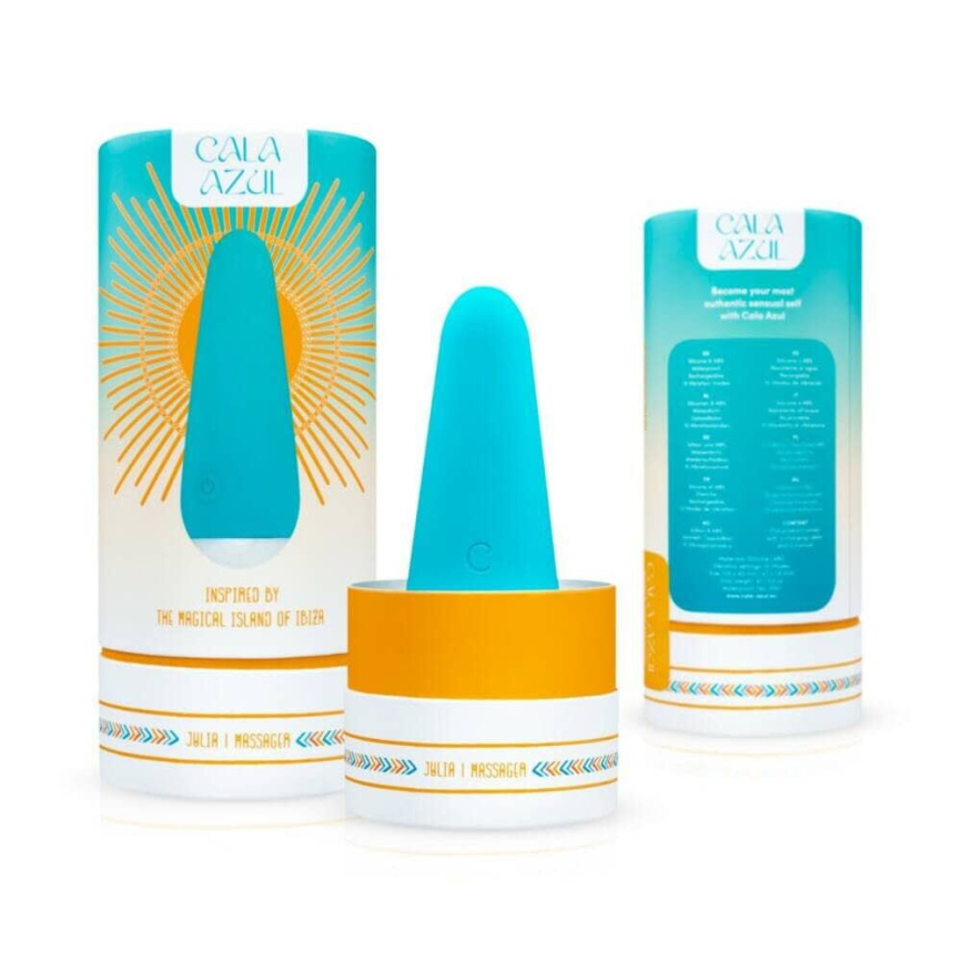 Мінівібратор Cala Azul – Julia Mini Vibrator, дуже ніжний, 10 режимів фото 7
