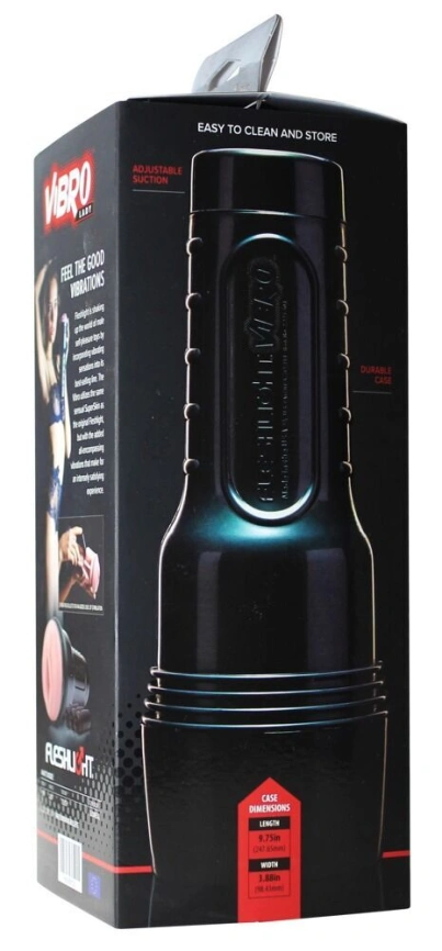 Мастурбатор с вибрацией Fleshlight Vibro Pink Lady Touch, три вибропули, стимулирующий рельеф фото 6