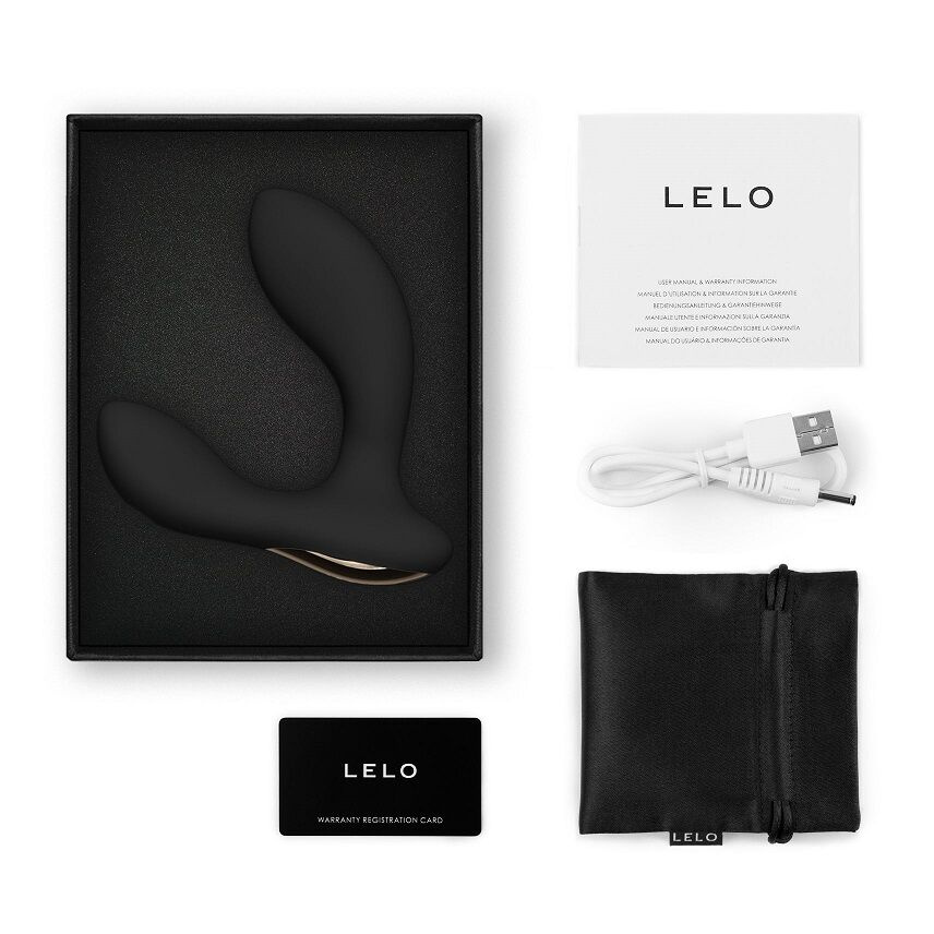 Смарт-масажер простати LELO Hugo 2 Black, 2 мотори, підвищена потужність фото 3