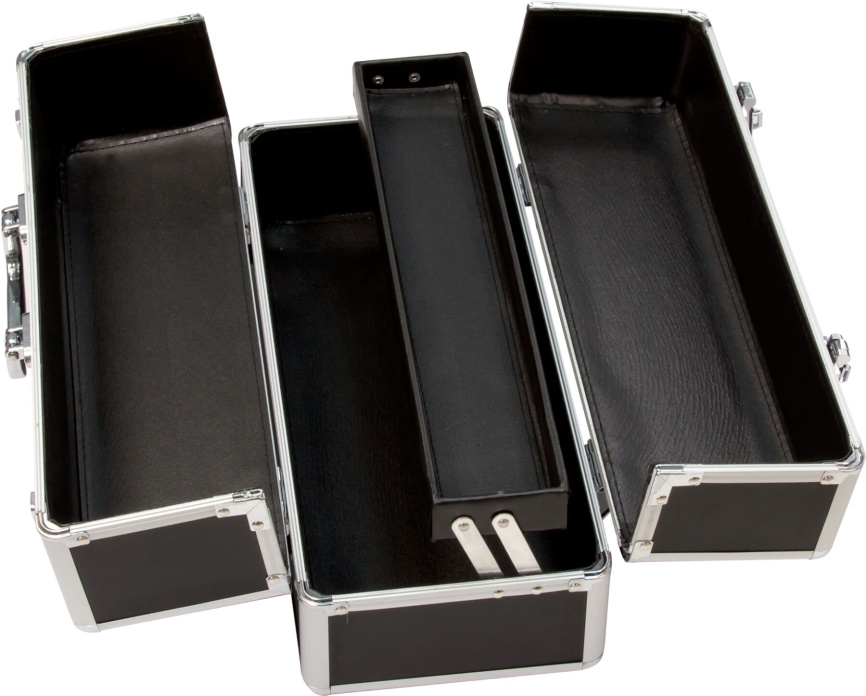 Великий кейс для зберігання секс-іграшок BMS Factory Large Lokable Vibrator Case Black,кодовий замок фото 5