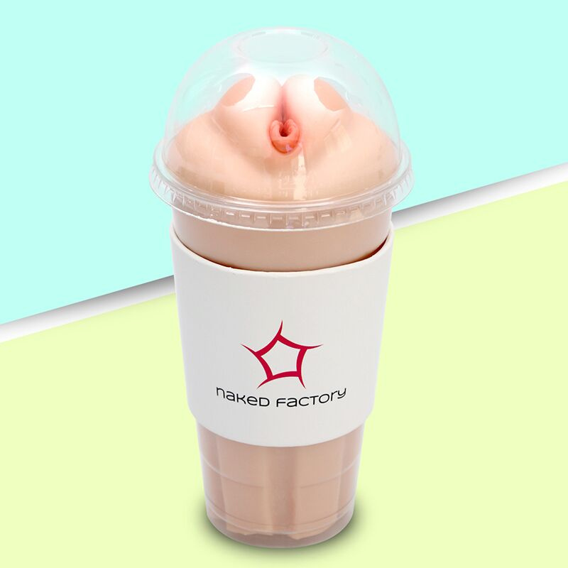 Мастурбатор-вагіна Naked Factory Cup Sleeve V–1, наскрізний фото 8