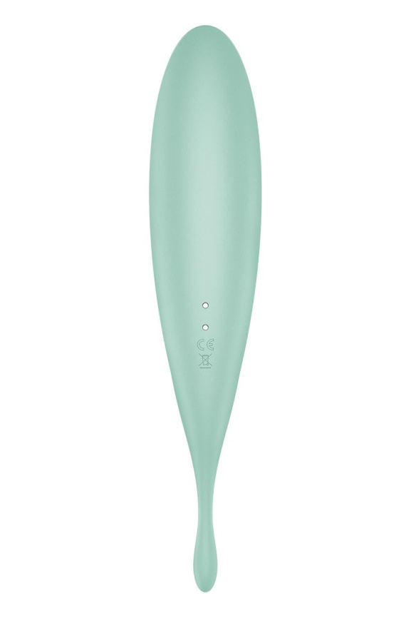 Смарт-вібратор для клітора з вакуумною стимуляцією Satisfyer Twirling Pro+ Mint фото 5
