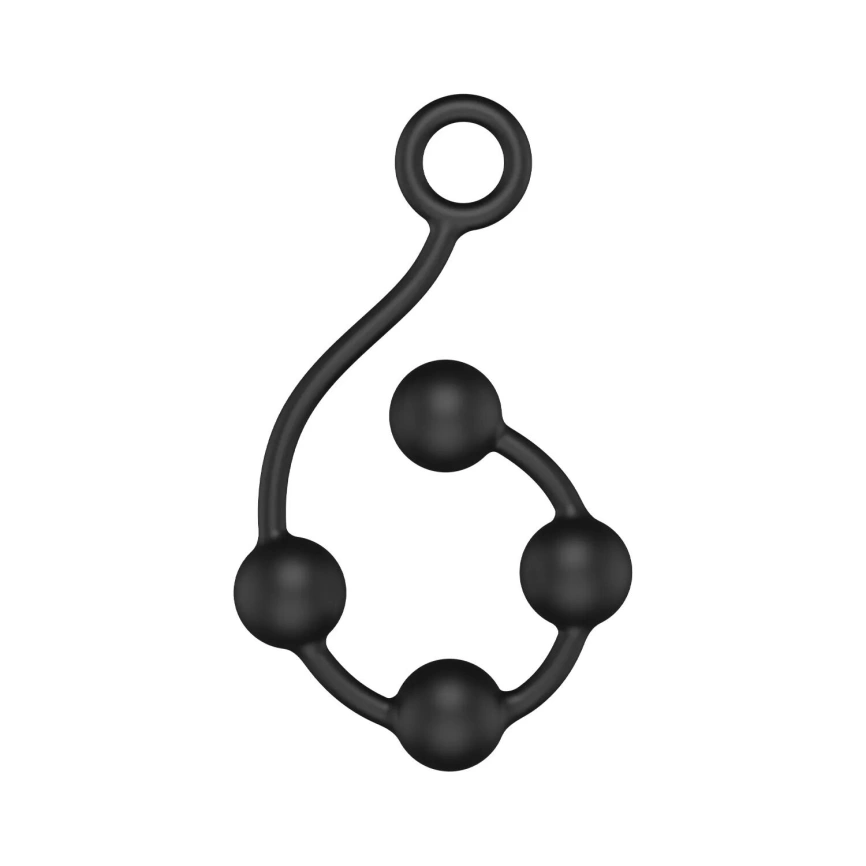 Анальные шарики Nexus Excite Medium Anal Beads, силикон, макс. диаметр 2,5 см фото 3
