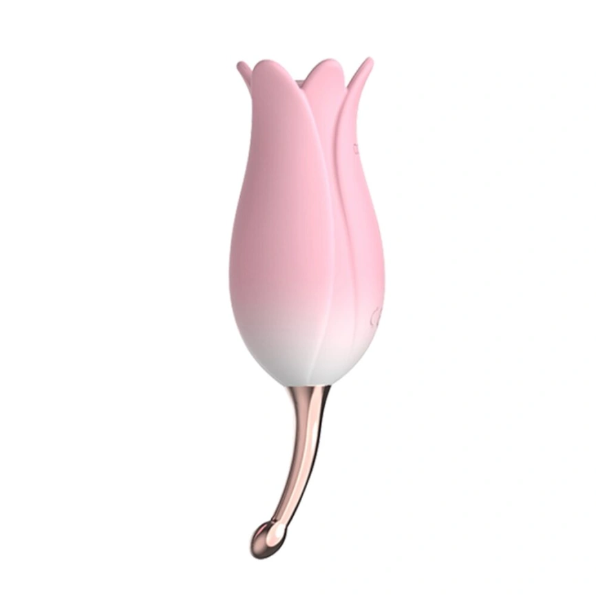 Ультразвуковой вибратор для клитора Otouch Bloom Ultrasonic Clitoris, 2 доп. насадки фото 1