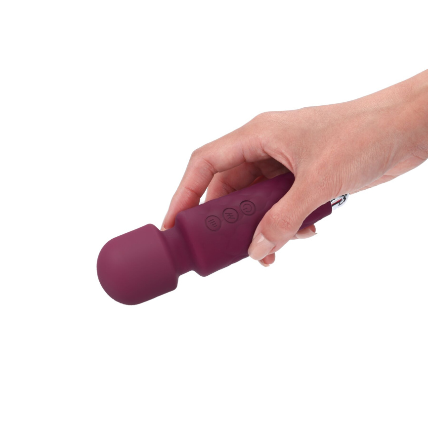Мінівібромасажер Dorcel Wand Mini Wanderful Plum фото 4