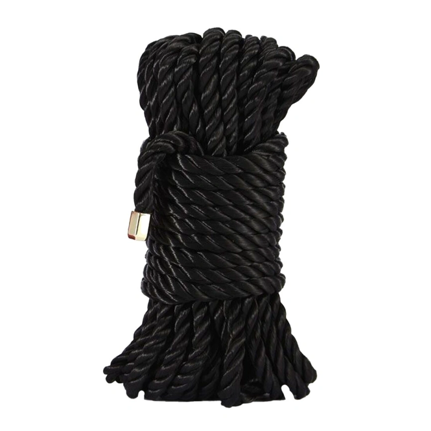 Роскошная веревка для Шибари Zalo Bondage Rope Black фото 1