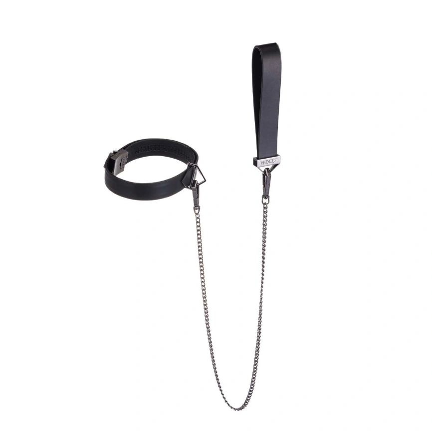 Набор для бондажа LOCKINK 8-Bondage-Straps Restraint Set, черный 8 ремней из натуральной кожи фото 3